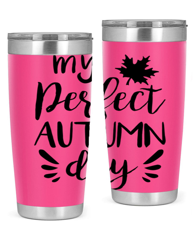 my perfect autumn day 437#- fall- Tumbler