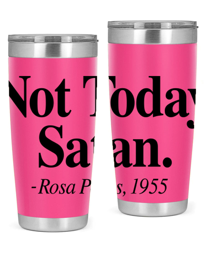 not today satan rosa parks 59#- black words phrases- Cotton Tank