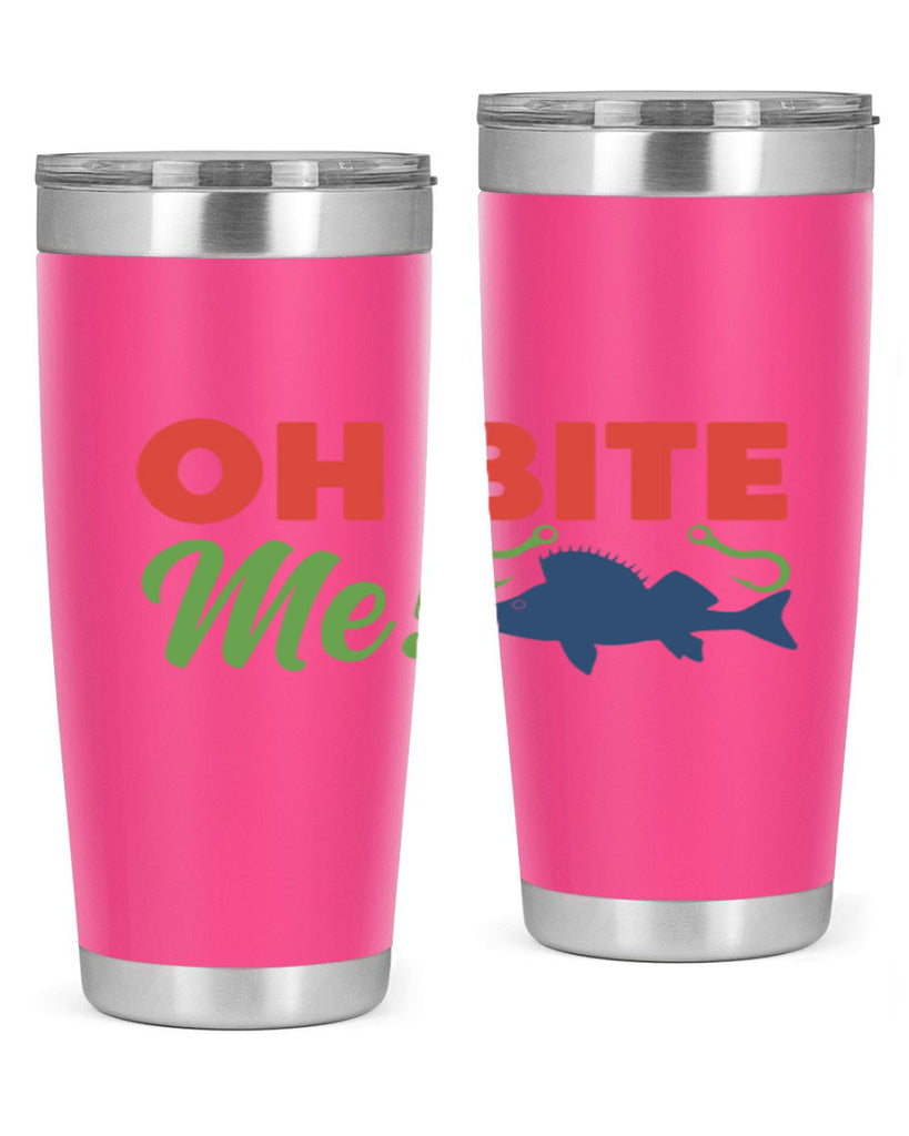 oh bite me 202#- fishing- Tumbler