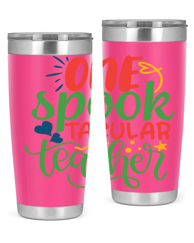 one spook tacular teacher Style 159#- teacher- tumbler