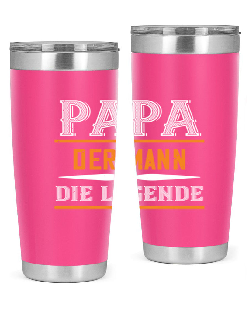 papa der mann die legende 21#- grandpa - papa- Tumbler