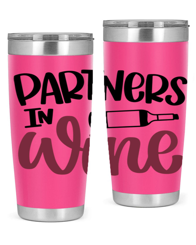 partners in wine 32#- wine- Tumbler