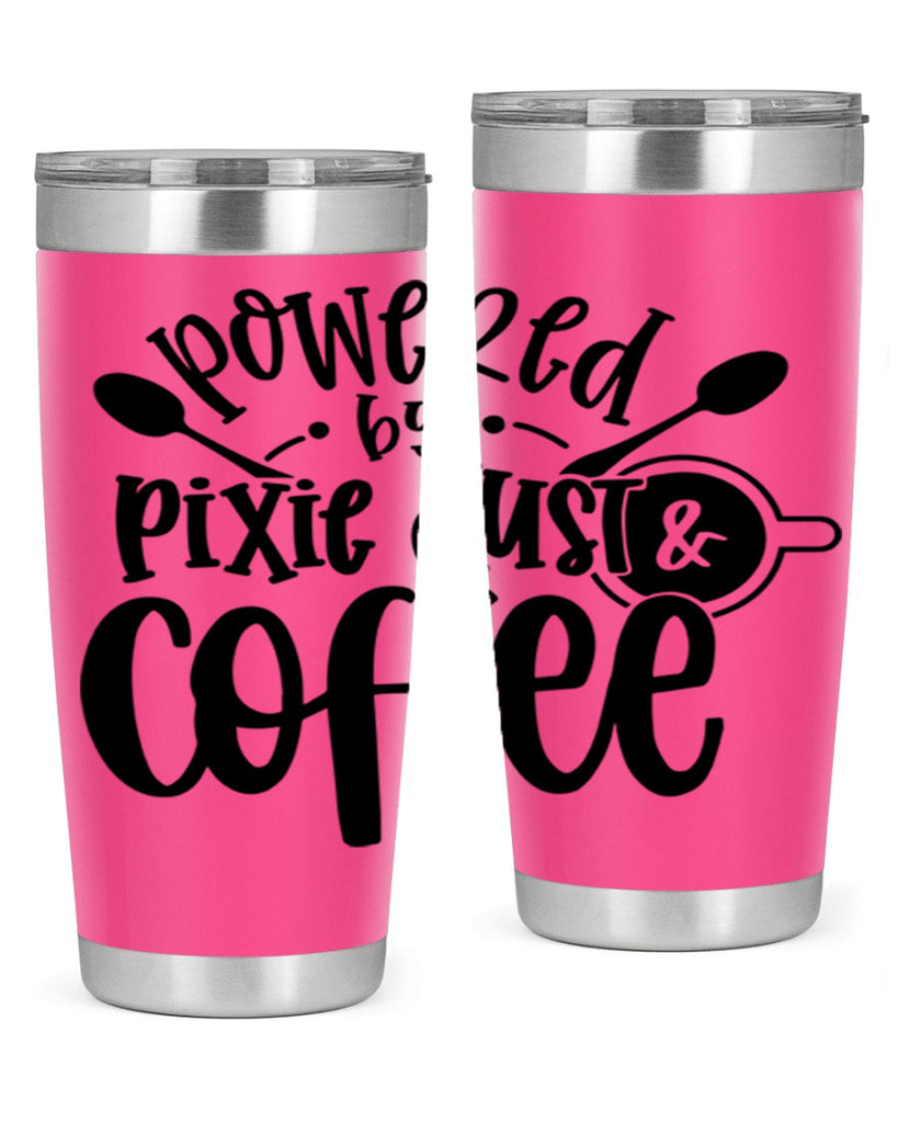 powered by pixie dust coffee 42#- coffee- Tumbler