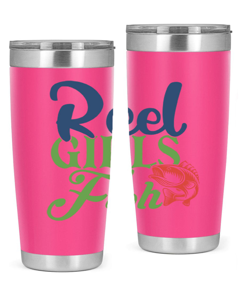 reel girls fish 199#- fishing- Tumbler