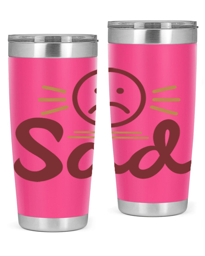 sad 5#- fathers day- Tumbler