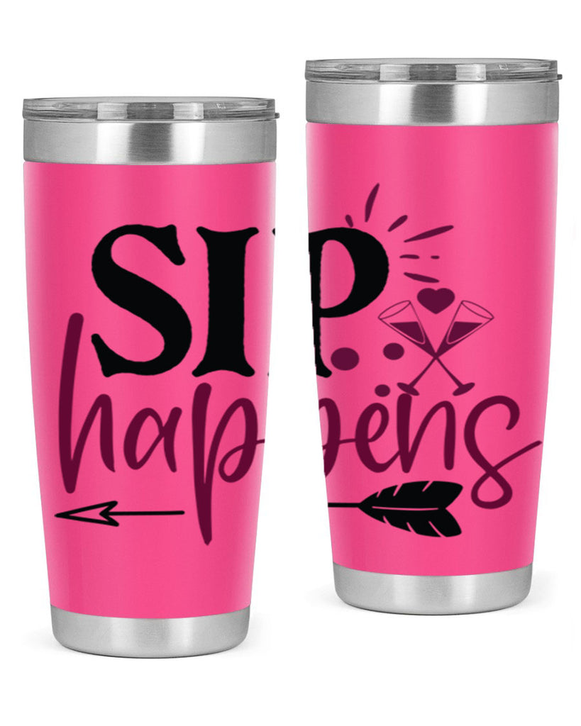 sip happens 164#- wine- Tumbler