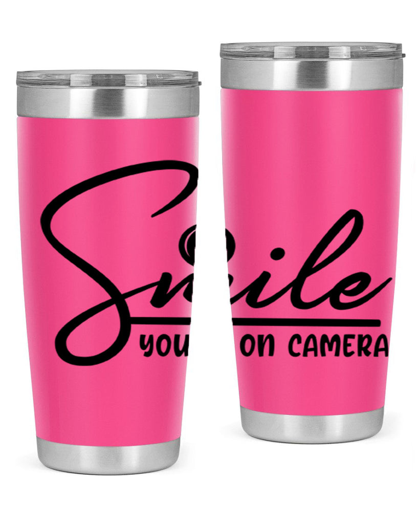 smile youre on camera 52#- home- Tumbler