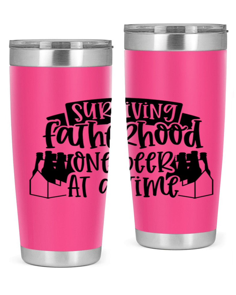 surviving fatherhood one beer at a time 19#- fathers day- Tumbler