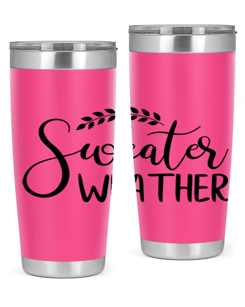 sweater weather 582#- fall- Tumbler