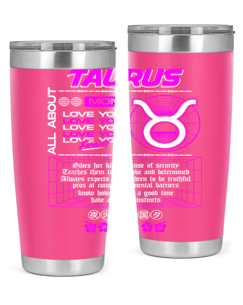 taurus 520#- zodiac- Tumbler