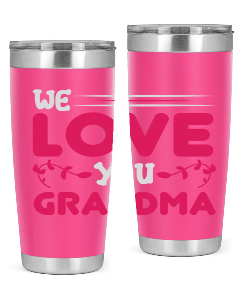 we love you grandma 27#- mom- Tumbler