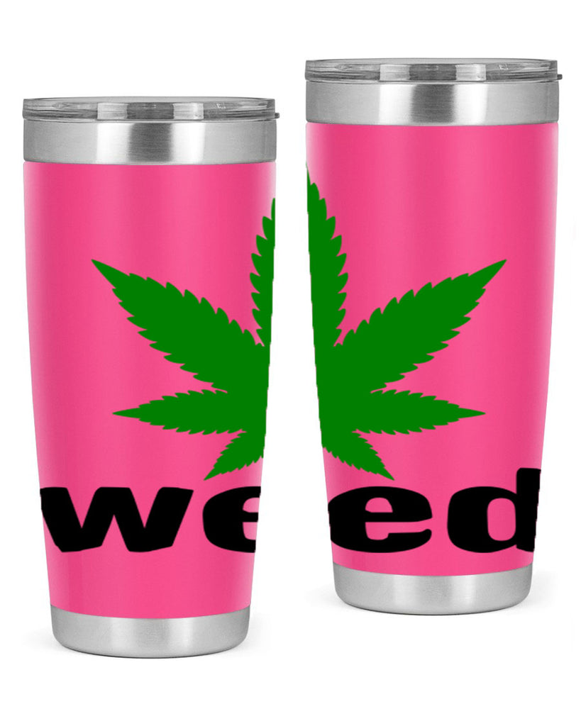 weed 279#- marijuana- Tumbler