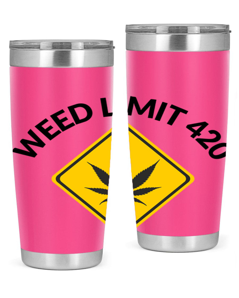 weed limit 420 a 290#- marijuana- Tumbler