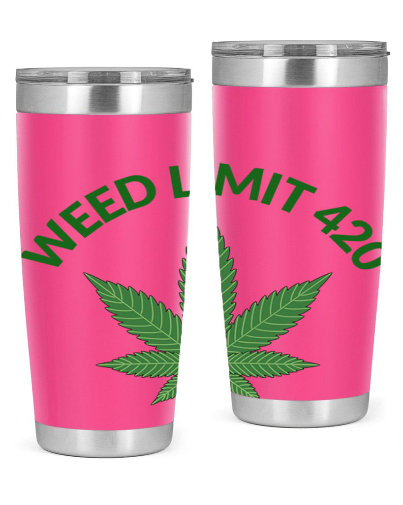 weed limit 420 sd 293#- marijuana- Tumbler