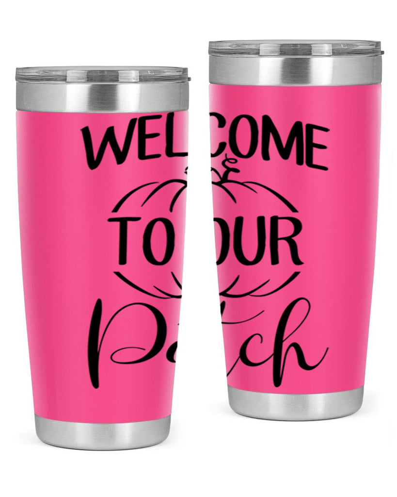 welcome to our patch 632#- fall- Tumbler