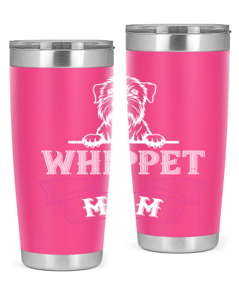 whippet mom 20#- mom- Tumbler