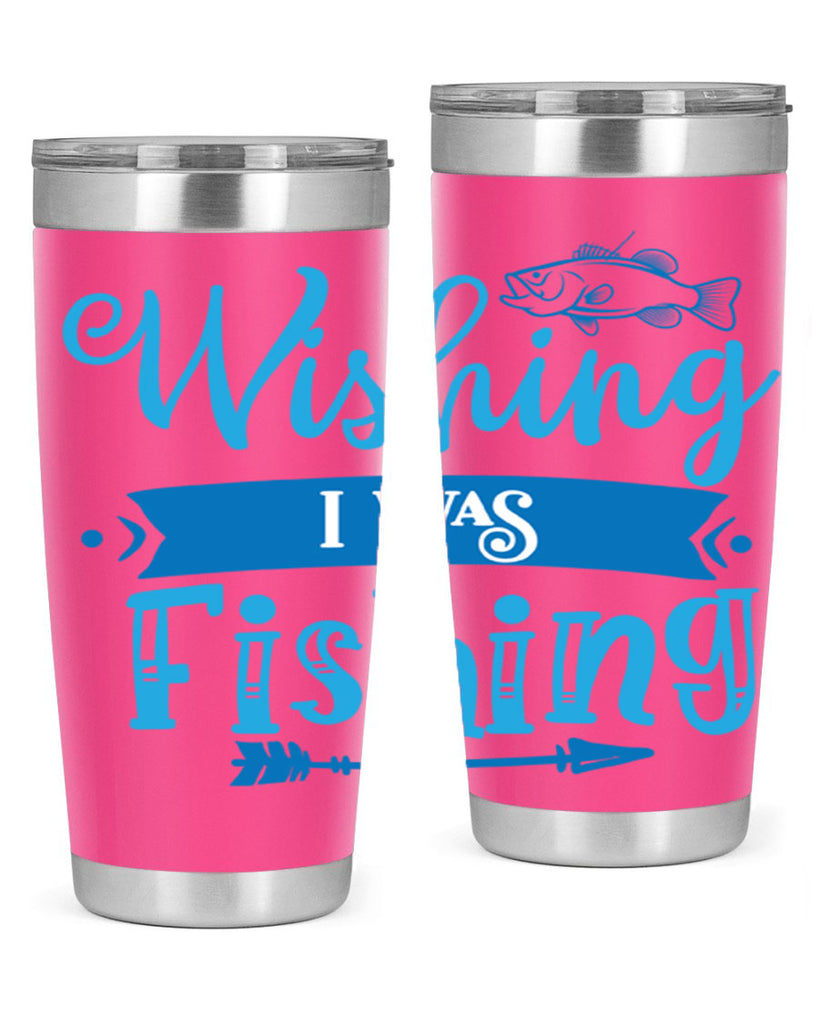 wishing i was fishing 189#- fishing- Tumbler