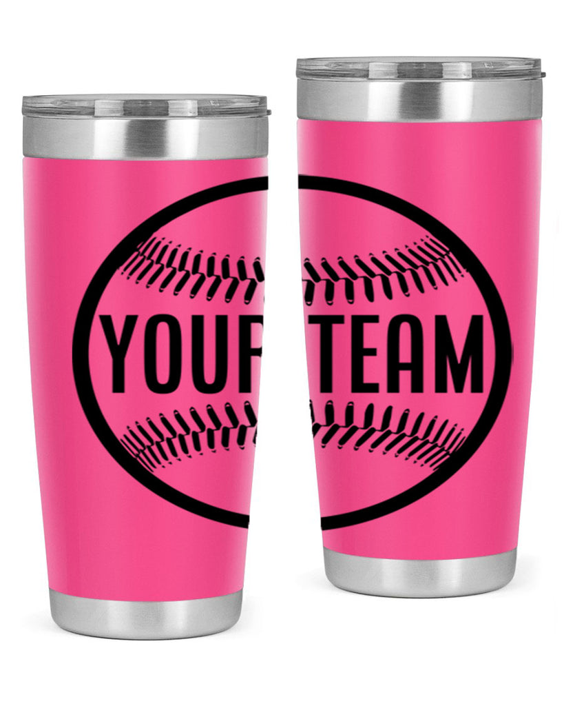 your team 2270#- softball- Tumbler