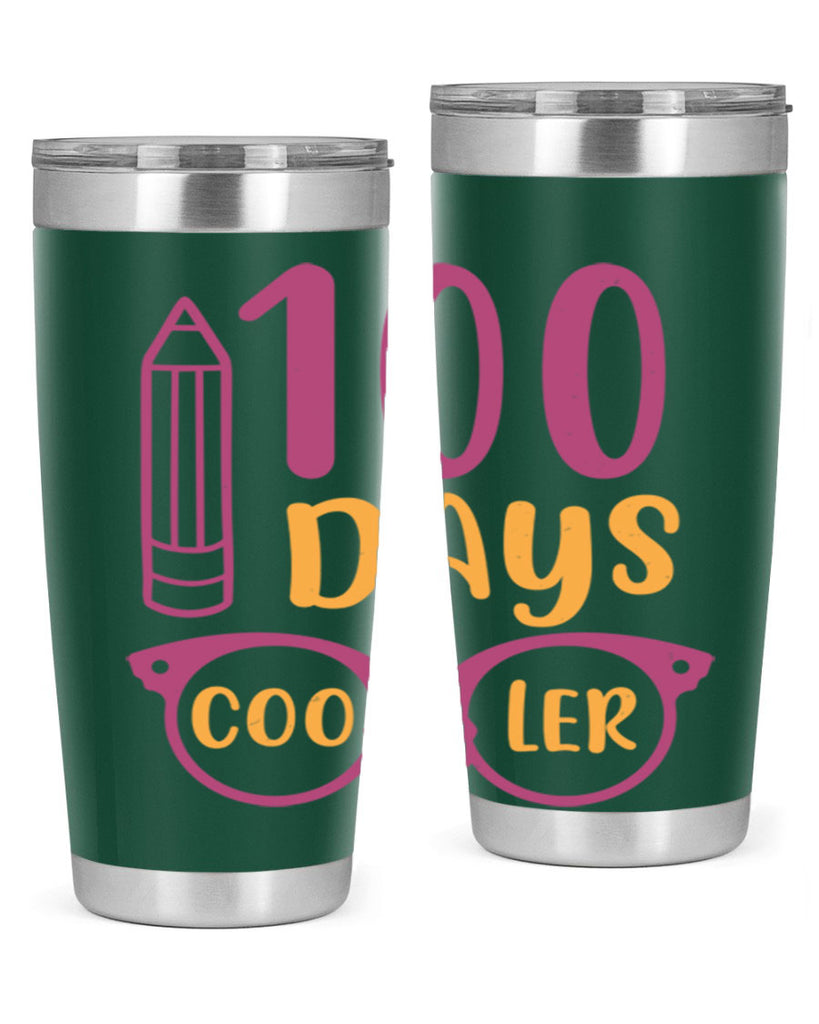 2 days cooler 42#- 100 days of school- Tumbler