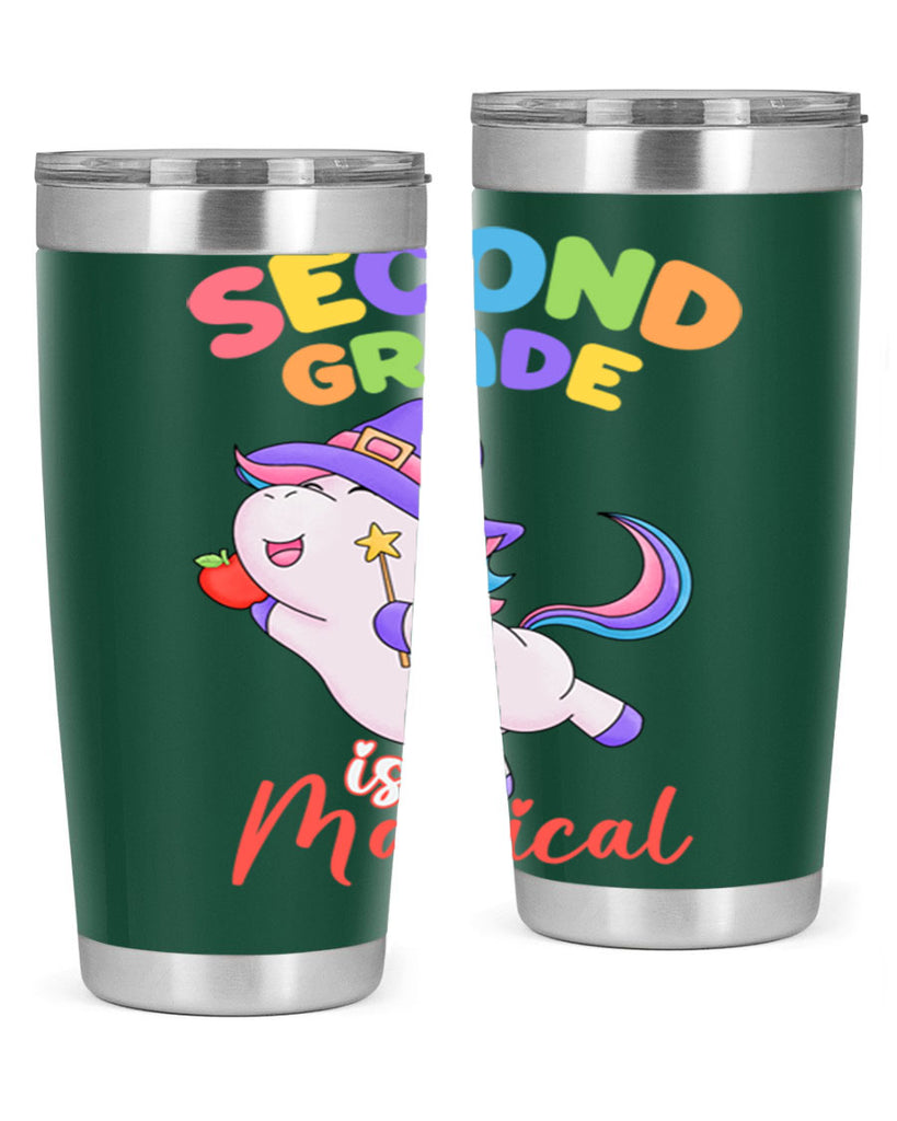 2nd Grade is Magical Unicorn 5#- second grade- Tumbler