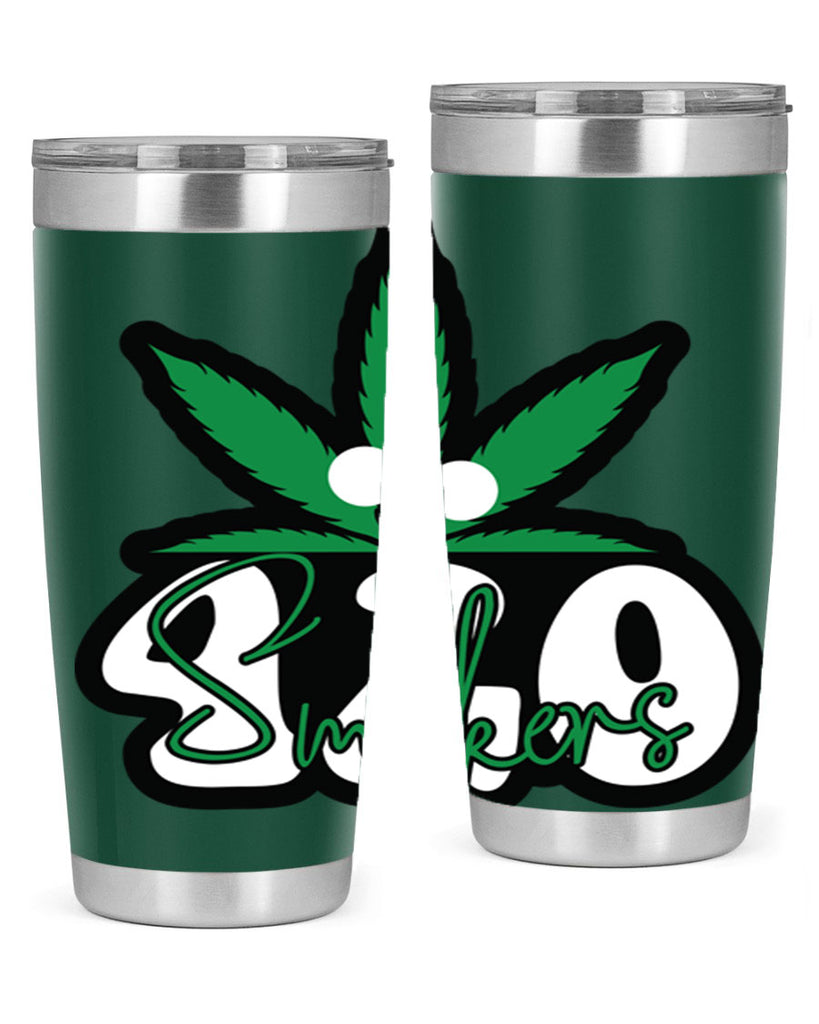 420 smokers 2#- marijuana- Tumbler