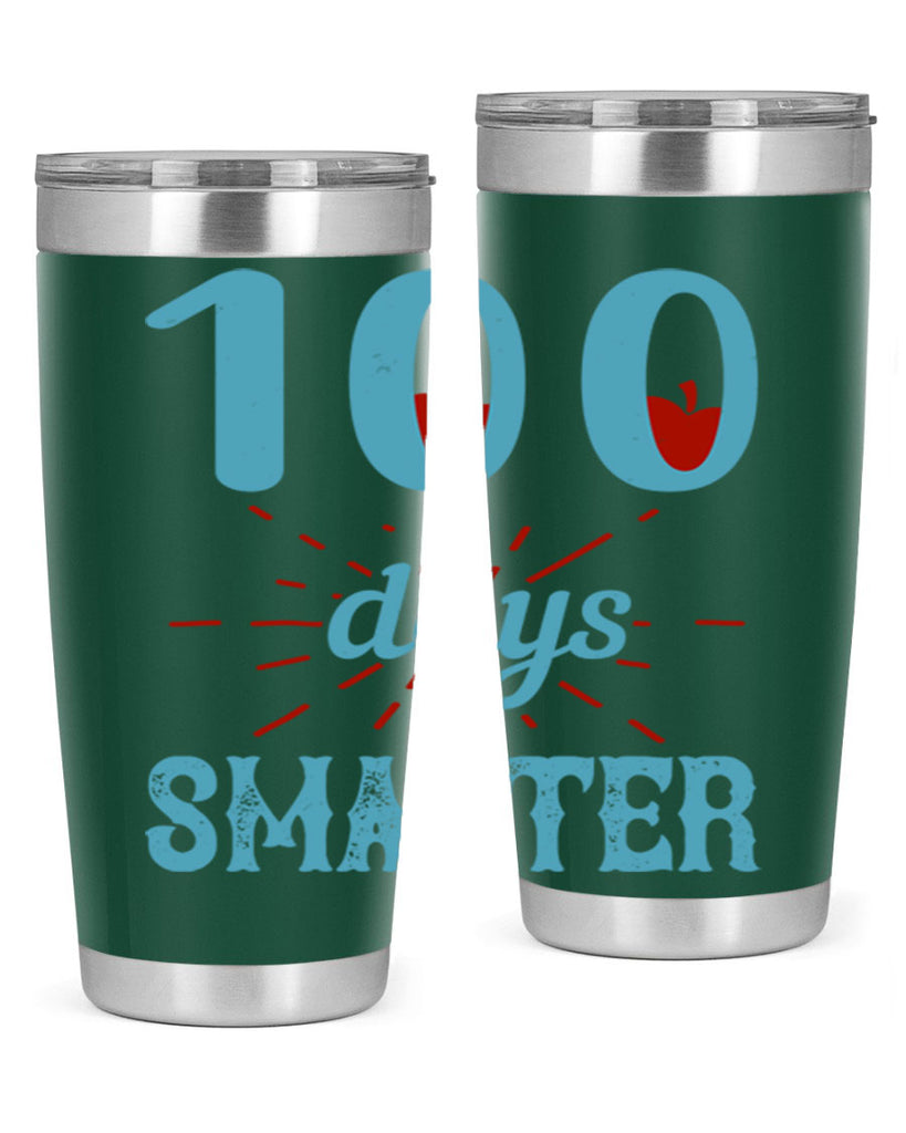 7 days smarter 47#- 100 days of school- Tumbler