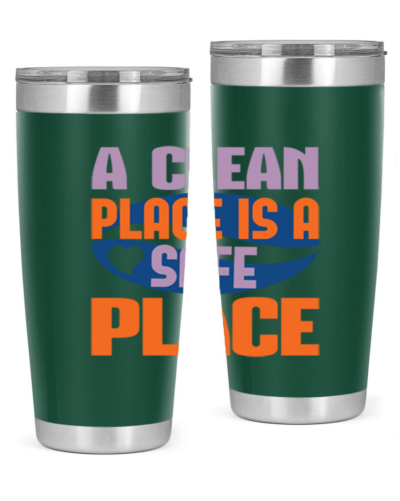 A clean place is a safe place Style 39#- cleaner- Cotton Tank