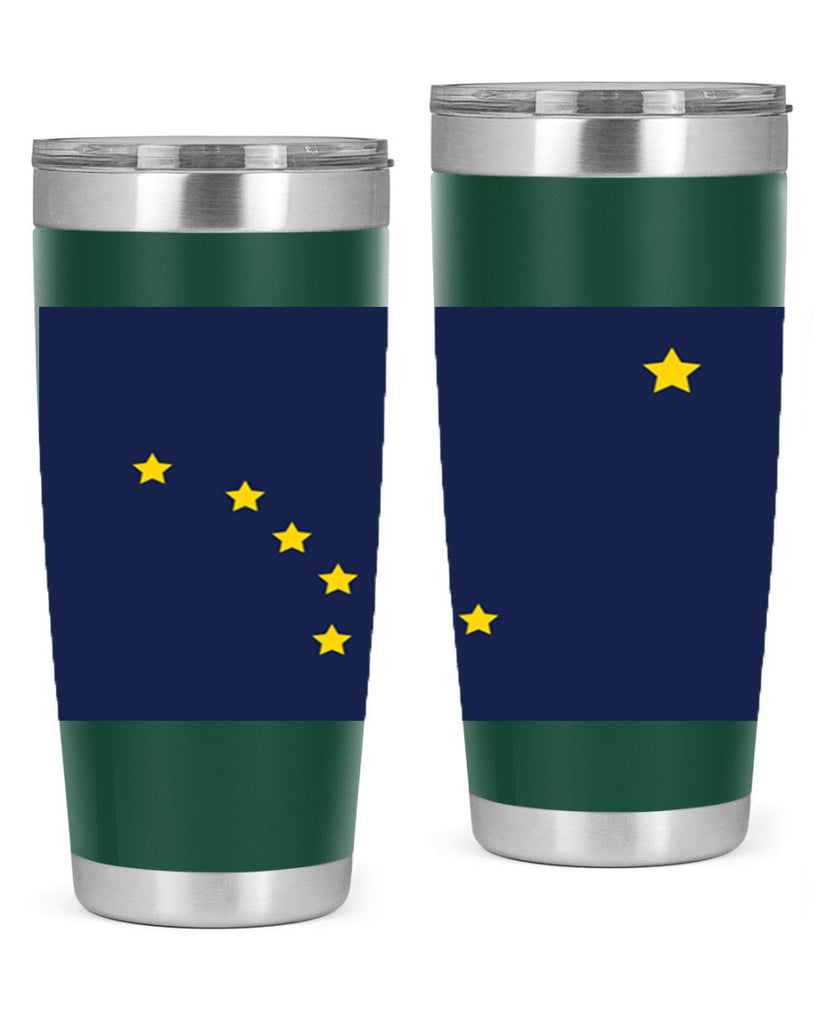 Alaska 50#- Us Flags- Tumbler