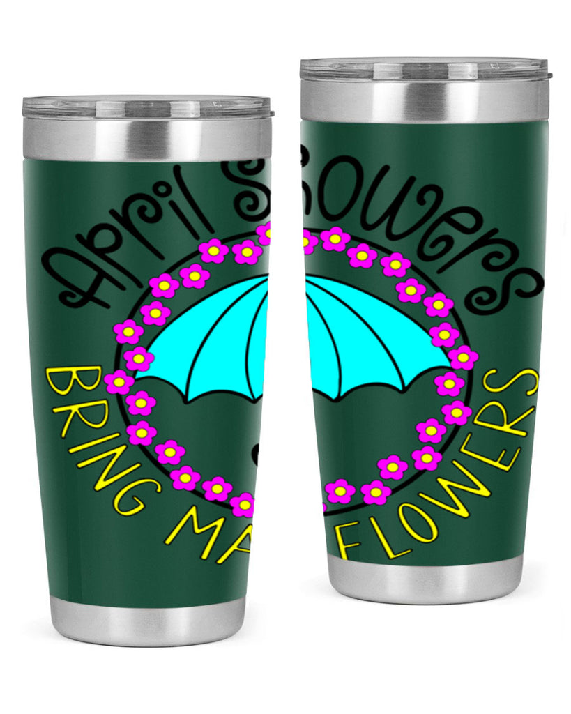 April showers21#- spring- Tumbler