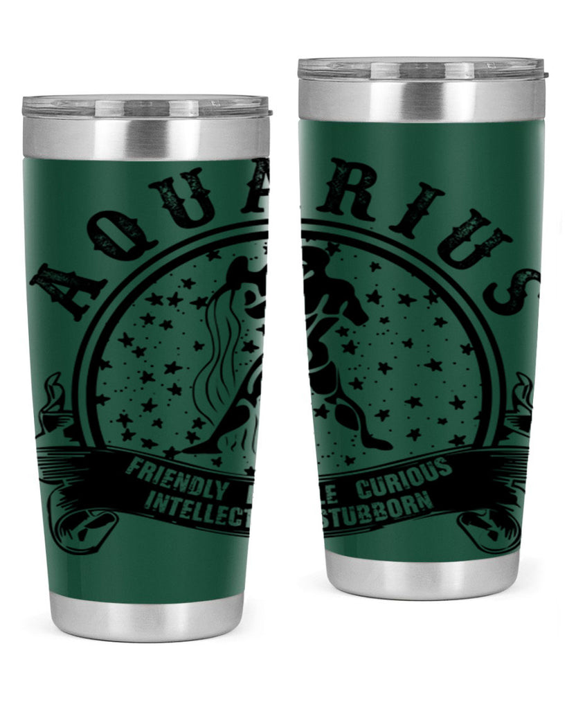 Aquarius 42#- zodiac- Tumbler