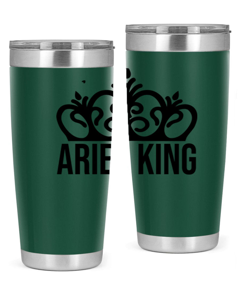 Aries king 107#- zodiac- Tumbler