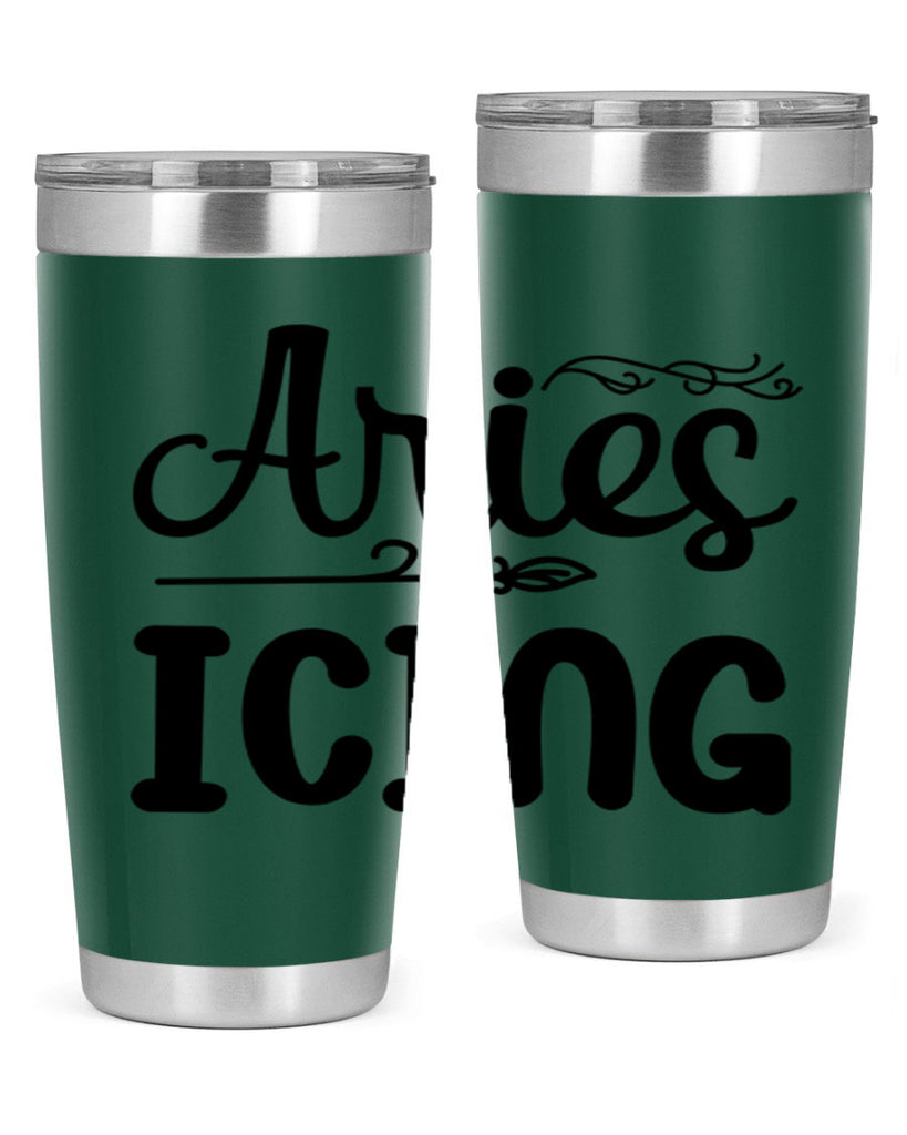 Ariesicing 106#- zodiac- Tumbler