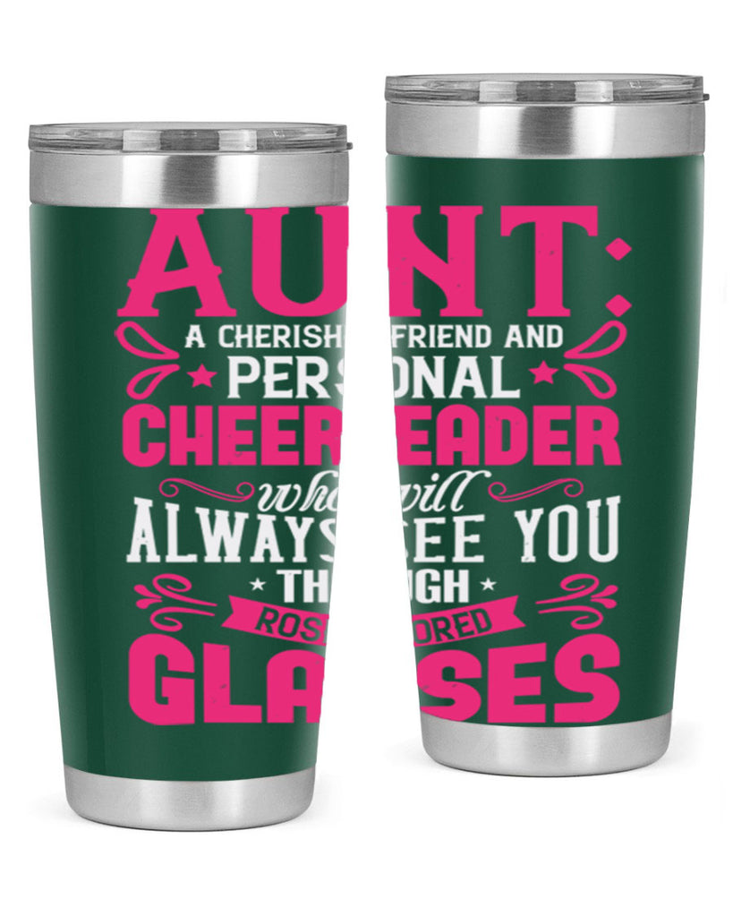 Aunt A cherished friend and personal cheerleader Style 70#- aunt- Tumbler