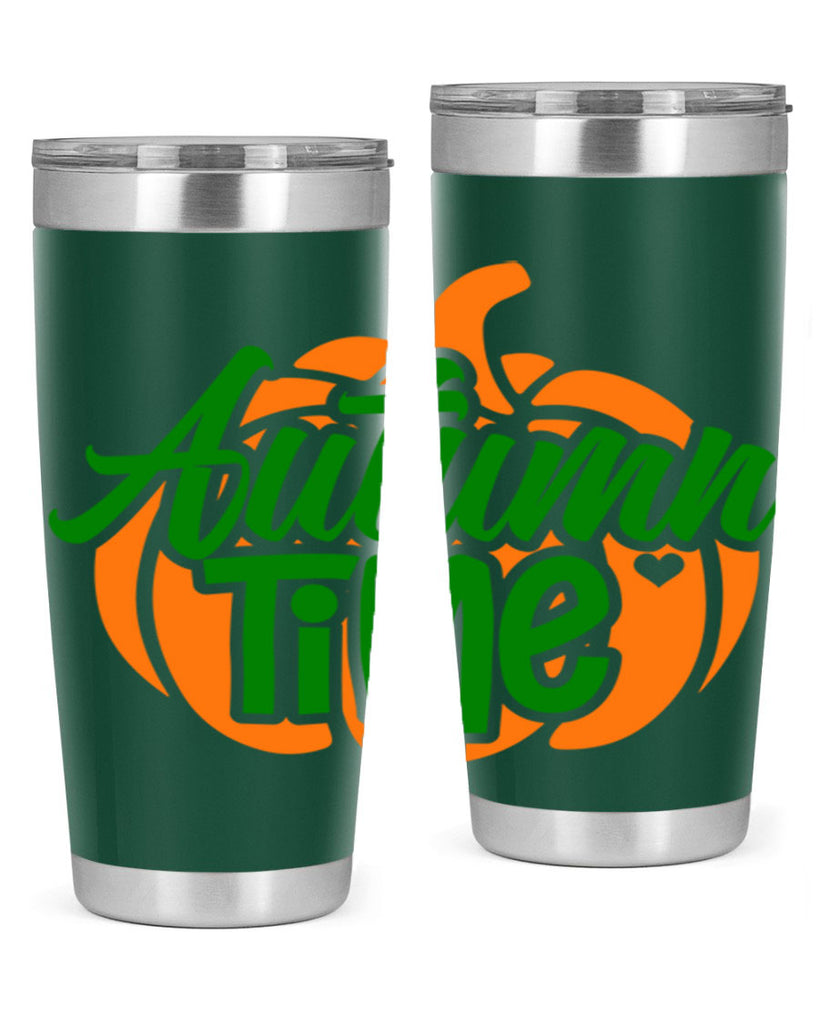 Autumn Time 34#- fall- Tumbler