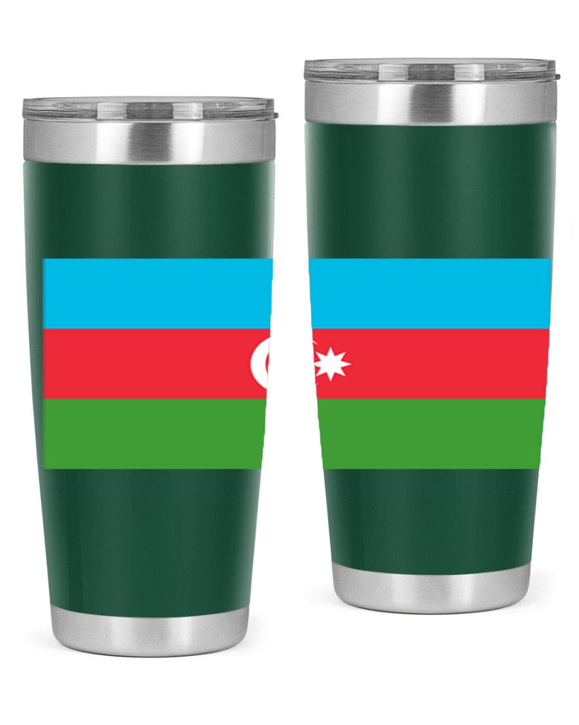 Azerbaijan 187#- world flags- Tumbler