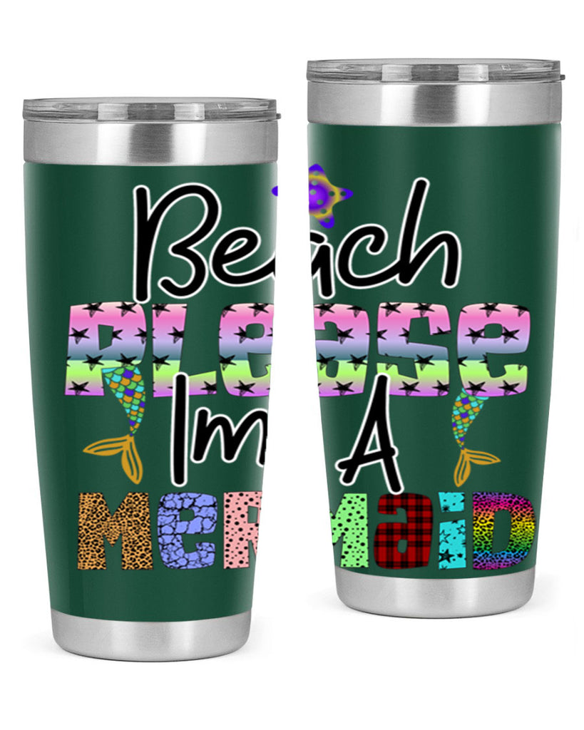 Beach Please Im A Mermaid 59#- mermaid- Tumbler