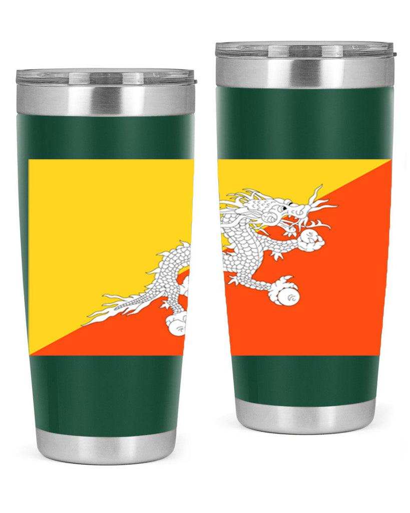 Bhutan 178#- world flags- Tumbler