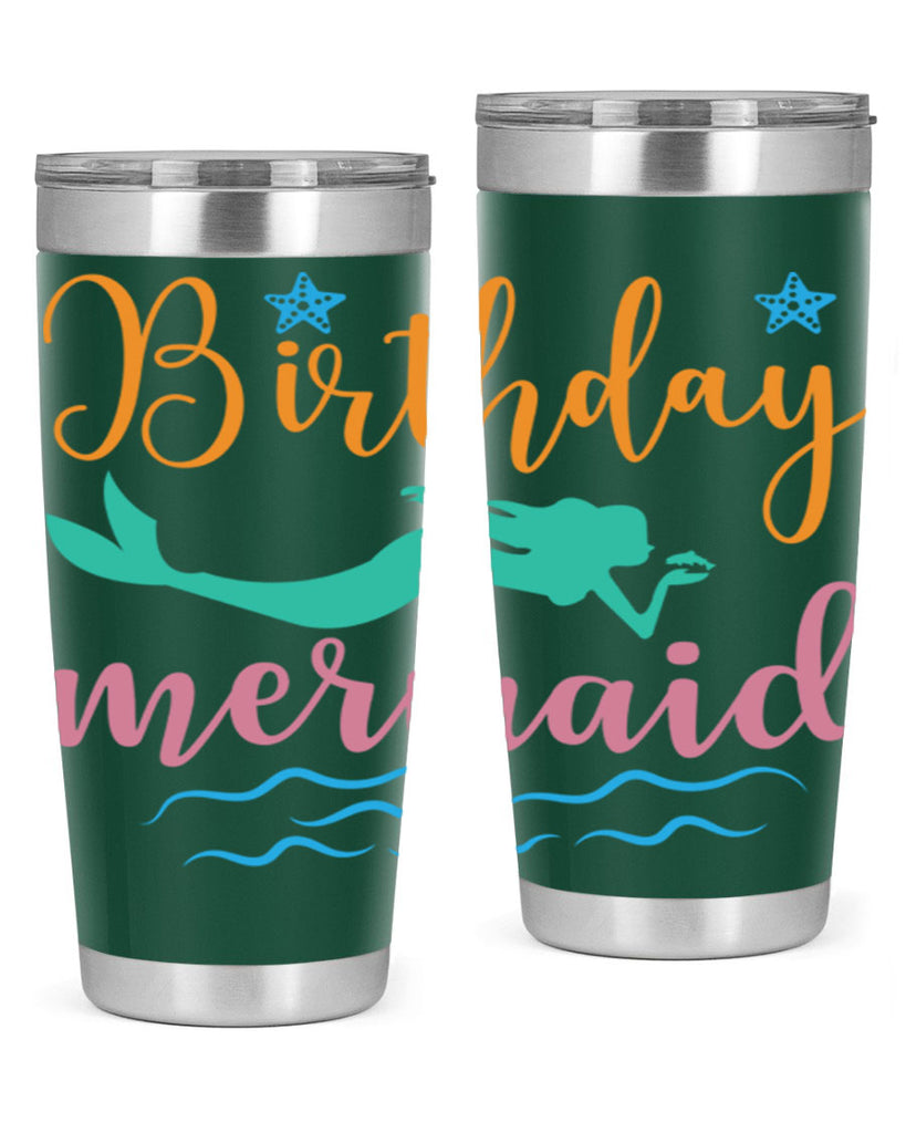 Birthday Mermaid Design 79#- mermaid- Tumbler
