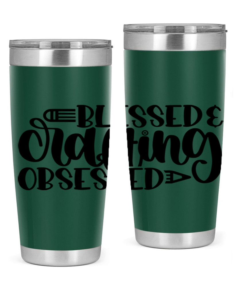 Blessed Crafting Obsessed 47#- crafting- Tumbler