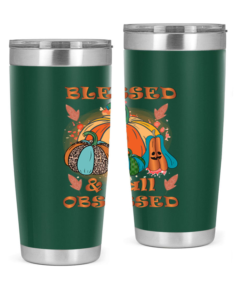 Blessed Fall Obsessed 49#- fall- Tumbler