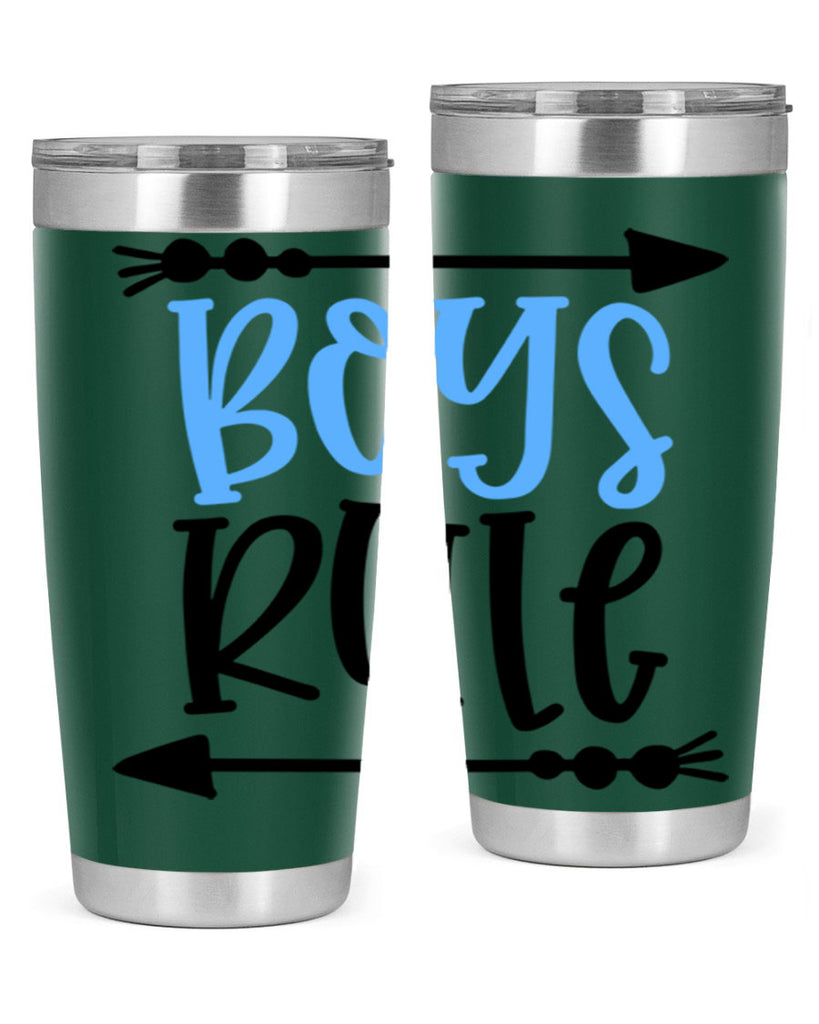 Boys Rule Style 108#- baby- tumbler