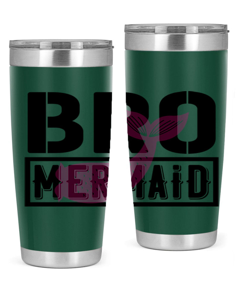 Bro mermaid 85#- mermaid- Tumbler