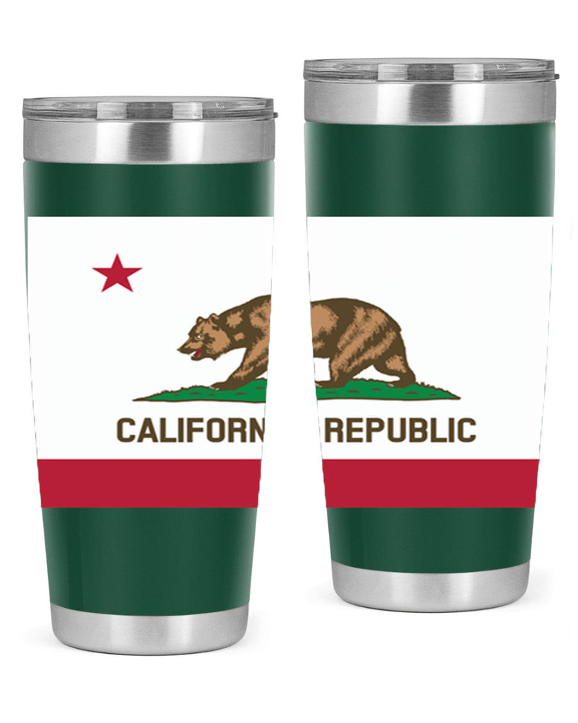 California 47#- Us Flags- Tumbler