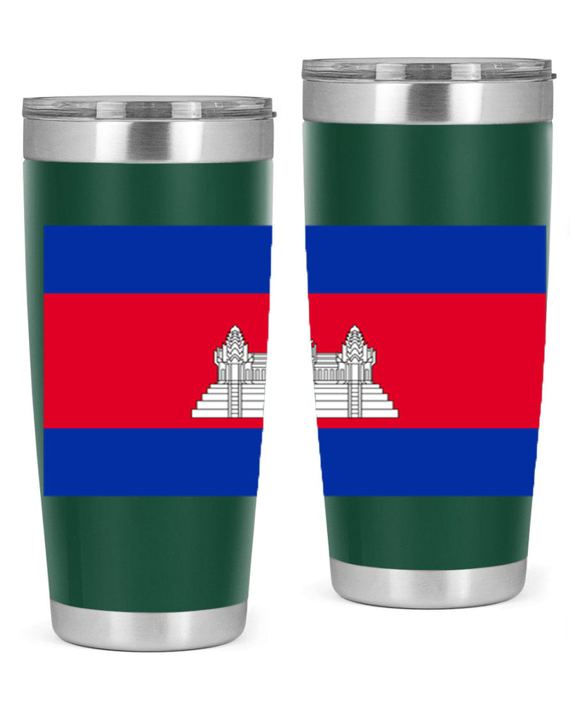 Cambodia 168#- world flags- Tumbler