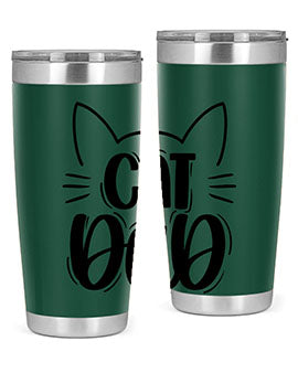 Cat Dad Style 81#- cat- Tumbler