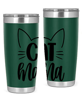 Cat Mama Style 84#- cat- Tumbler