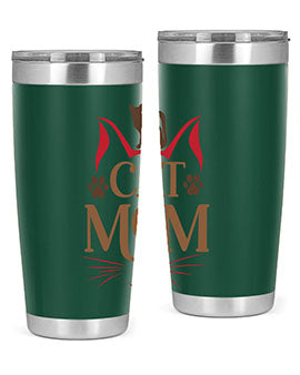 Cat Mom Style 6#- cat- Tumbler