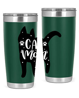 Cat Mom Style 86#- cat- Tumbler