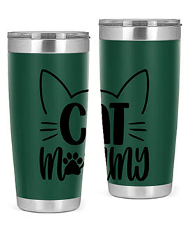 Cat Mommy Style 88#- cat- Tumbler