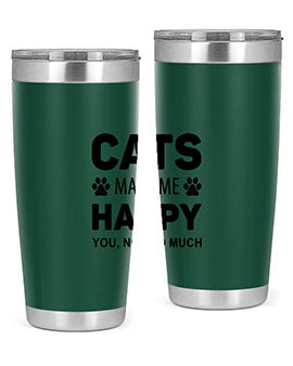 Cats Make Me Style 40#- cat- Tumbler